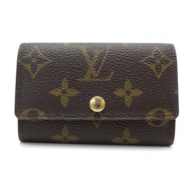 PORTE CLES LOUIS VUITTON MULTICLES 6 EN TOILE MONOGRAM SAC KEY HOLDER 