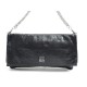 SAC A MAIN POCHETTE GIVENCHY CUIR CRAQUELE NOIR 