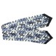 MAXI TWILLY CHANEL SLIM BANDEAU LOGO CC EN SOIE BLEU ECHARPE SLIK SCARF 310€