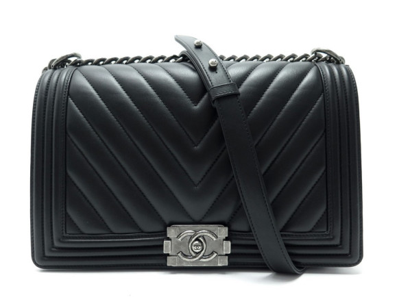  sac a main chanel grand boy chevron a92193