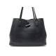 NEUF SAC A MAIN LONGCHAMP CABAS ROSEAU L L2694968001 EN CUIR NOIR HAND BAG 590€