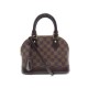 SAC A MAIN LOUIS VUITTON ALMA BB TOILE DAMIER EBENE BANDOULIERE HAND BAG 1060€