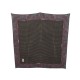 FOULARD YVES SAINT LAURENT CARRE 80 CM SOIE 1