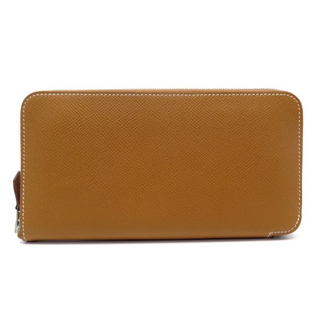 NEUF PORTEFEUILLE HERMES AZAP CLASSIQUE H044088CK37 CUIR EPSOM GOLD WALLET 2290€