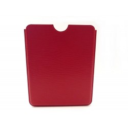 NEUF HOUSSE LOUIS VUITTON ETUI IPAD 2 CUIR EPI ROUGE LEATHER TABLET COVER 340€