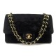 SAC A MAIN CHANEL TIMELESS VELOURS NOIR 