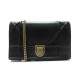 SAC A MAIN CHRISTIAN DIOR DIORAMA WOC BANDOULIERE CUIR GRAINE NOIR WALLET 1350€