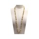 COLLIER CHANEL SAUTOIR DE CASTALLANE EN METAL MATELASSE & PERLES NECKLACE 1150€