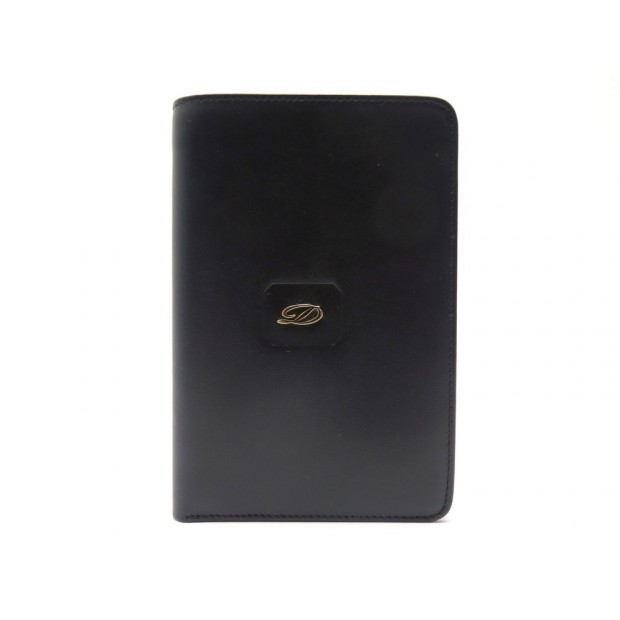 NEUF PORTE PASSEPORT ST DUPONT D17LD0076N CUIR NOIR + BOITE PASSPORT HOLDER 170€