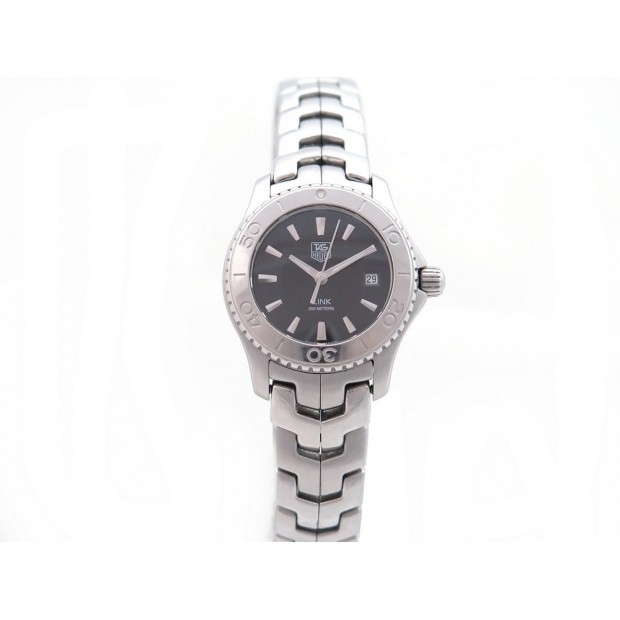 MONTRE TAG HEUER LINK WJ1314-0 QUARTZ 26 MM EN ACIER PALLADIE STEEL WATCH 1765€