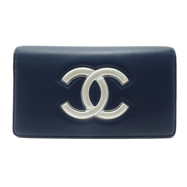 NEUF PORTEFEUILLE CHANEL LOGO CC 