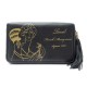 PORTEFEUILLE POCHETTE LANCEL CUIR NOIR 