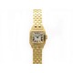 MONTRE CARTIER SANTOS DEMOISELLE 2699 OR 18K 91.6 Gr QUARTZ GOLD WATCH 20500€