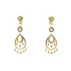 NEUF BOUCLES D OREILLE BOUCHERON CINNA OR JAUNE 18CT 