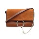 NEUF SAC A MAIN CHLOE PETIT FAYE CUIR & DAIM MARRON BANDOULIERE HAND BAG 1090€