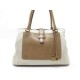 SAC A MAIN LORO PIANA BELLEVUE TOILE ET CUIR 