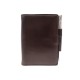 PORTE AGENDA HERMES CUIR BOX MARRON 