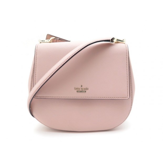 SAC A MAIN KATE SPADE CAMERON STREET BYRDIE BANDOULIERE CUIR ROSE HAND BAG 250€