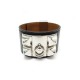 BRACELET HERMES COLLIER DE CHIEN H068440CK CUIR BOX NOIR + BOITE LEATHER 995€