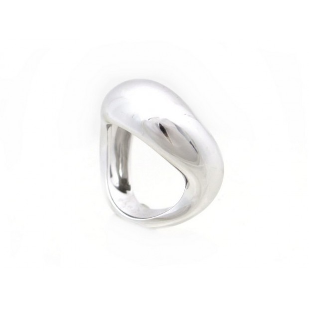 BAGUE FRED MOUVEMENTEE GM TAILLE 52 EN OR BLANC 18K 13.5GR WHITE GOLD RING 3000€