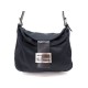 NEUF SAC FENDI BAGUETTE TOILE NOIR 