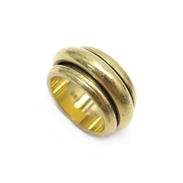 BAGUE PIAGET POSSESSION T50 OR JAUNE 18K 17.4GR + ECRIN YELLOW GOLD RING 1870€