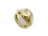 bague mauboussin nadia t52 en or jaune 11gr nacre