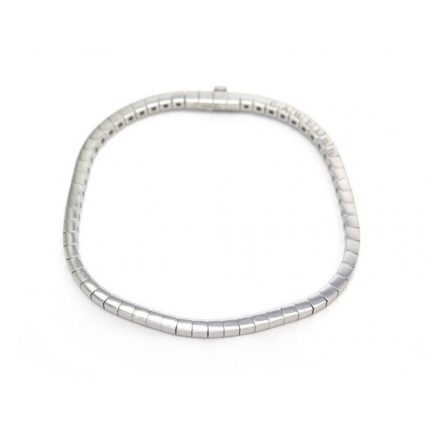 BRACELET CARTIER LANIERE OR BLANC 19GR