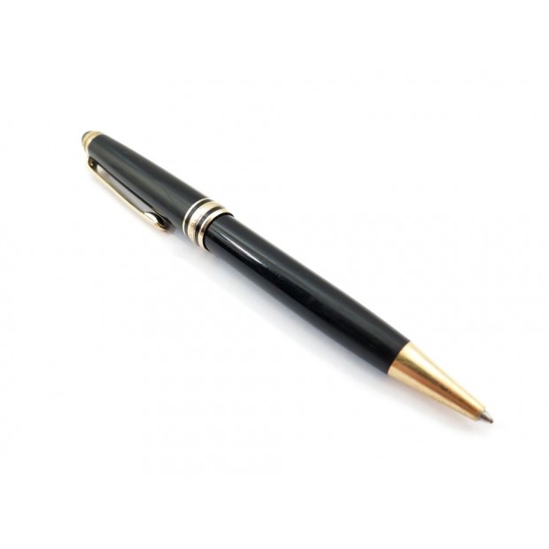 STYLO BILLE MONTBLANC MEISTERSTUCK CLASSIQUE ED LIMITEE 75 ANS RESINE NOIRE 