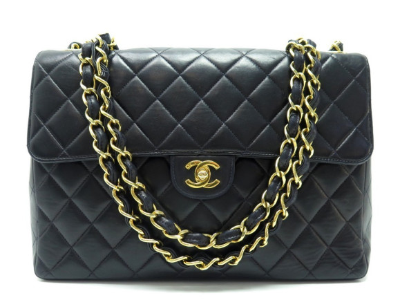 sac a main chanel timeless jumbo bandouliere en cuir