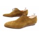 NEUF CHAUSSURES SANTONI 10 IT 44.5 ONE CUT VEAU VELOURS 