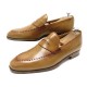 NEUF CHAUSSURES BERLUTI 7.5 41.5 MOCASSINS EN CUIR MARRON LEATHER LOAFERS 1650€