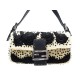 NEUF SAC A MAIN FENDI BAGUETTE RAPHIA & BRODERIE FLEURS ED LIMITEE 