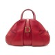 SAC DIOR BOWLER CUIR ROUGE 