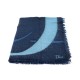 CHALE CHRISTIAN DIOR EN LAINE & ANGORA BLEU MIXTE BLUE CASHMERE WOOL SCARF 550€