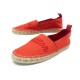 CHAUSSURES LOUIS VUITTON ESPADRILLES WATERFALL 37 TOILE ROUGE SANDAL SHOES 480€