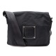 SAC A MAIN LONGCHAMP BANDOULIERE EN TOILE NOIR BLACK CANVAS HANDBAG 230€