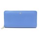 NEUF PORTEFEUILLE PATEK PHILIPPE CUIR GRAINE BLEU + BOITE MONTRE LEATHER WALLET