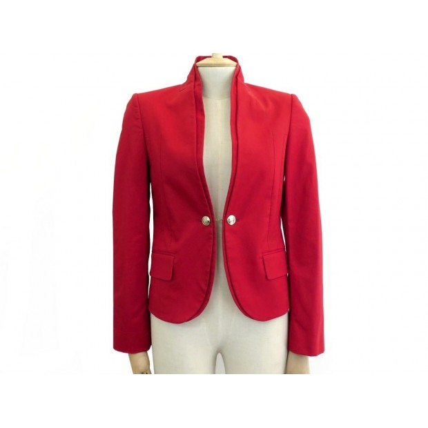 VESTE GUCCI 281473 TAILLE 40 IT 36 FR S EN COTON ROUGE RED COTTON JACKET 1980€