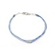 BRACELET REDLINE ILLUSION TRIO T16 EN OR BLANC DIAMANTS CORDON BLEU 1.1 GR 320€