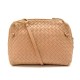 SAC A MAIN BOTTEGA VENETA CUIR INTRECCIATO NAPPA ROSE BANDOULIERE BAG 