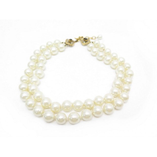 COLLIER CHANEL PERLES VINTAGE 
