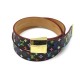 CEINTURE LOUIS VUITTON TOILE MURAKAMI MULTICOLORE