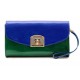 SAC A MAIN SERGIO ROSSI POCHETTE EN CUIR VERNI MULTICOLORE HAND BAG 790€