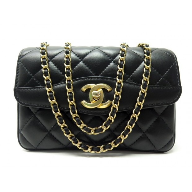 NEUF SAC A MAIN CHANEL PETIT DIANA CUIR MATELASSE MINI BANDOULIERE BAG 3800€