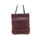 NEUF SAC A MAIN LINDE GALLERY CABAS 38CM EN RAFFIA TRESSEE MARRON TOTE BAG 395€