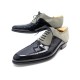 NEUF CHAUSSURES JM WESTON RICHELIEU 446 GRAPHIC 8.5C 42 42.5 FIN CUIR SHOES 905€