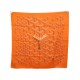 NEUF FOULARD GOYARD NO. 1 EN SOIE ORANGE CARRE 90 MONOGRAMME SILK SCARF 400€