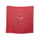 NEUF FOULARD GOYARD NO. 1 EN SOIE ROUGE CARRE 90 MONOGRAMME RED SILK SCARF 400€