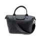 NEUF SAC A MAIN LONGCHAMP LE PLIAGE S L1512757001 BANDOULIERE EN CUIR NOIR 560€